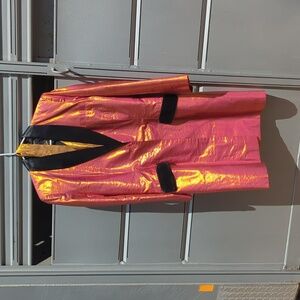 Iridescent Silk day coat